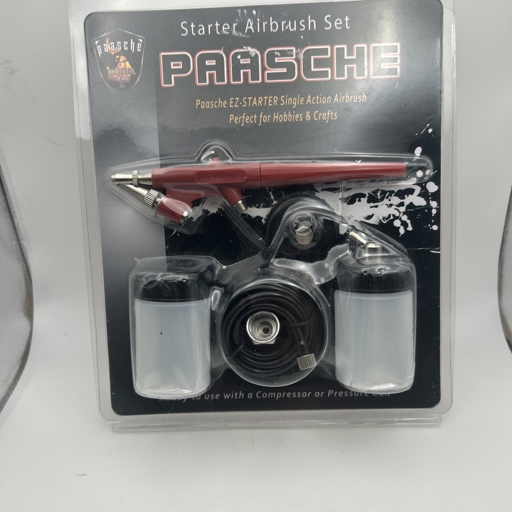 Paasche Single Action Starter‎ Airbrush Set Open box